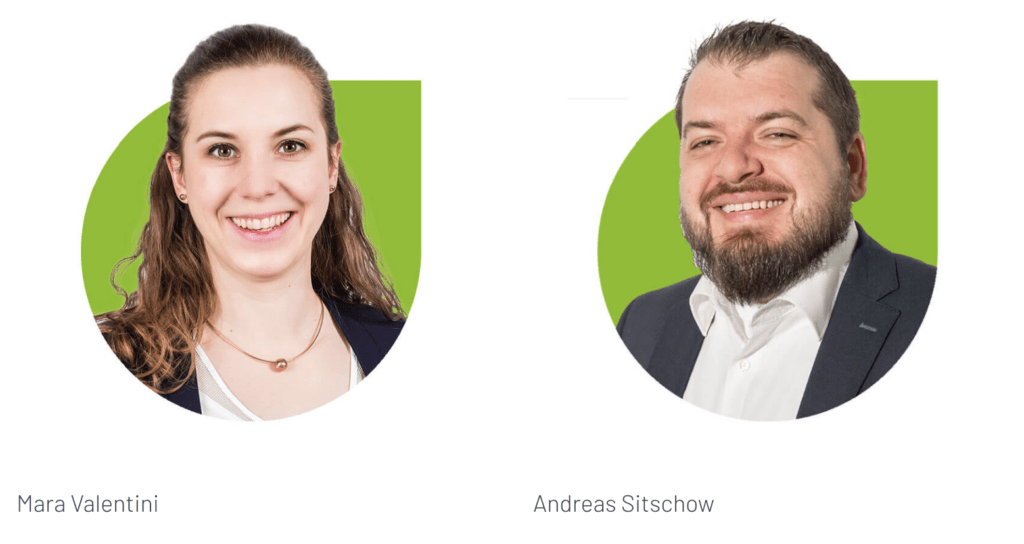 Mara Valentini und Andreas Sitschow erweitern die digitalXL Geschäftsleitung.