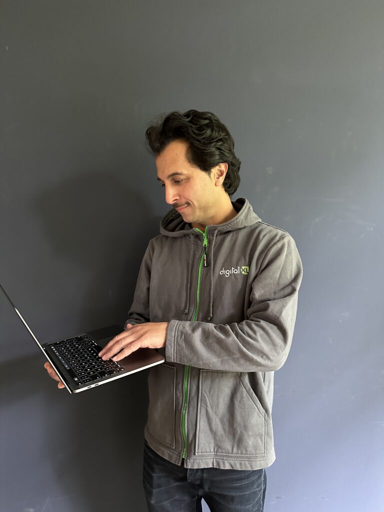 Lasha Lobjanidze ist Sofware Developer bei der Augsburger Xentral-only Agentur digitalXL.
